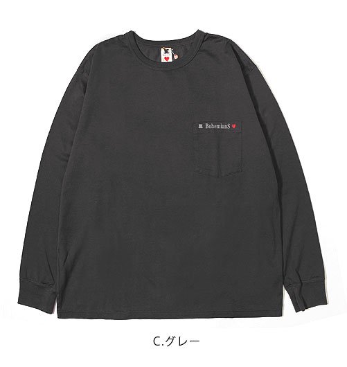 LOVE＆HAT LOGO JS POC LOOSE LS TEE（ラブアンドハットロゴジャージー ...