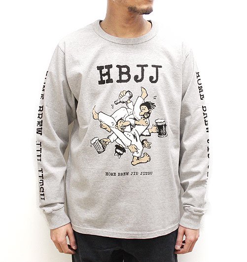 HOME BREW JIU JITSU LS shirt（ホームブリュージュウジュツロング