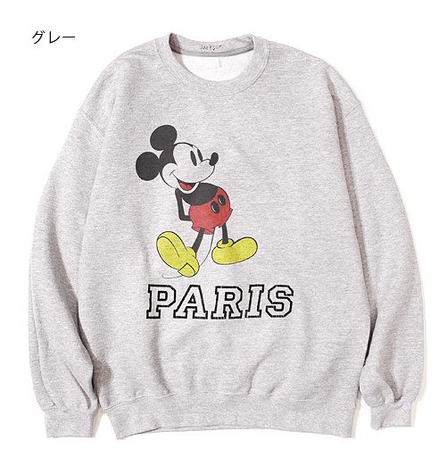 MickeyMouse PARIS Sweat（ミッキーマウスパリスウェット） - JACKSON 
