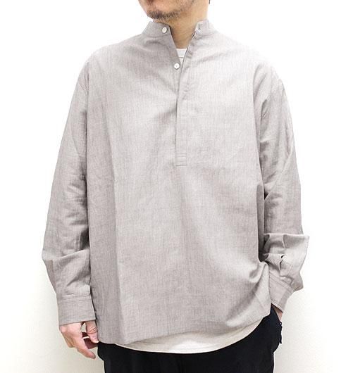 PULLOVER SHIRTS（プルオーバーシャツ）-Cotton / Linen- - seven by seven（セブンバイセブン） -  インディゴ 富山市 聖林公司正規取扱店（取扱ブランド：ハリウッドランチマーケット・ササフラス・クレッタルムーセン・