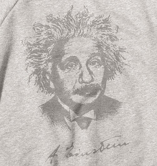 Albert Einstein Sweat（アルベルトアインシュタインスウェット） - JACKSON MATISSE（ジャクソンマティス） -  インディゴ 富山市 聖林公司正規取扱店（取扱ブランド：ハリウッドランチマーケット・ササフラス・クレッタルムーセン・