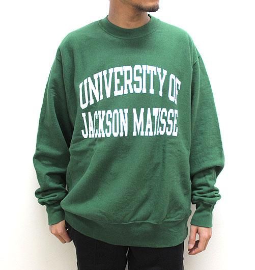 jackson mattisse 23SS GREEN SWEAT XL 新品