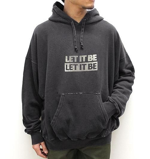 綿アクリル裏毛パーカ Let It Be Remi Relief レミレリーフ インディゴ 富山市 聖林公司正規取扱店 取扱ブランド ハリウッドランチマーケット ササフラス クレッタルムーセン