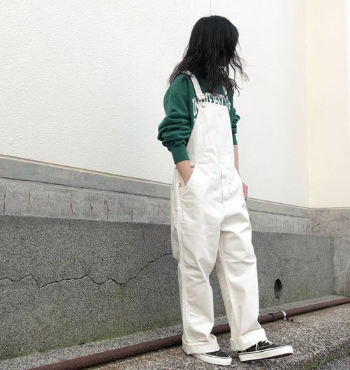 FRENCH TWILL OVER ALL PANTS（フレンチツイルオーバーオールパンツ