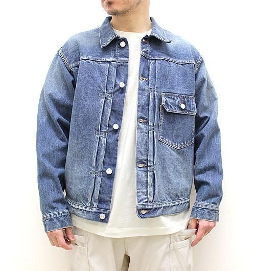 NANGAスタンダードカリフォルニア SD DENIM JACKET S996 OW - Gジャン