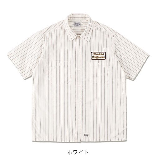 SD T/C STRIPE WORK SHIRT（SD T/Cストライプワークシャツ