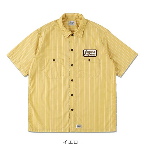 SD T/C STRIPE WORK SHIRT（SD T/Cストライプワークシャツ