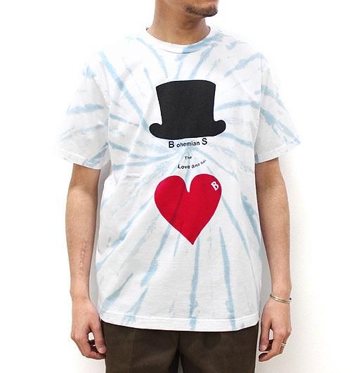 LOVE＆HAT 2 TIE DYED SS TEE（ラブアンドハット2タイダイショート