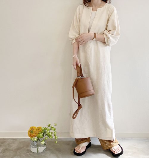 Puff sleeve Onepiece（パフスリーブワンピース）[20-440247] - AgAwd