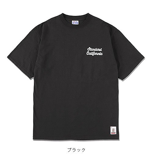 SD HEAVYWEIGHT SCRIPT LOGO T（SDヘヴィーウェイトスクリプトロゴティー） - STANDARD CALIFORNIA（ スタンダードカリフォルニア） - インディゴ 富山市 聖林公司正規取扱店（取扱ブランド：ハリウッドランチマーケット・ササフラス・クレッタルムーセン・