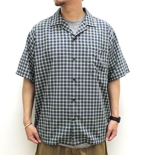 OPEN COLLAR（オープンカラー）”WOOL NYLON DRY CHECK” - BROWN