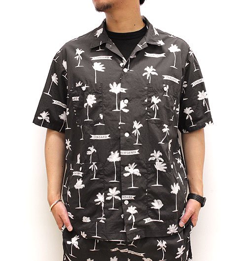 SD PALM TREE SHIRT FABRIC DESIGNED BY JEFF CANHAM（SDパームツリー