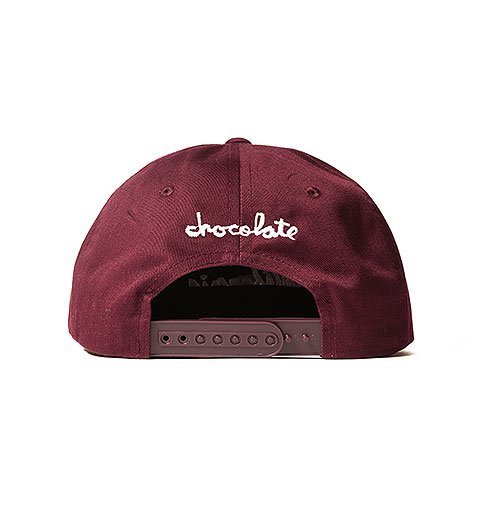 CHOCOLATE×SD CHUNK LOGO TWILL CAP（チョコレート×SDチャンクロゴ