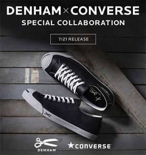 DENHAMCONVERSE LEATHER JACK PURCELL RH / DH [No_01-21-07-85-010]DENHAMʥǥϥ