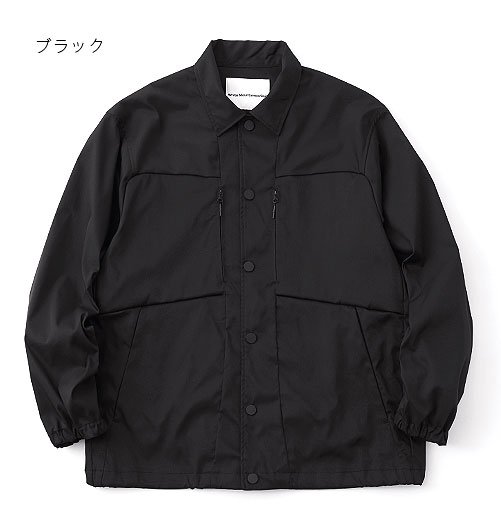 STRETCHED TWILLED COACH JACKET（ストレッチツイルコーチ 
