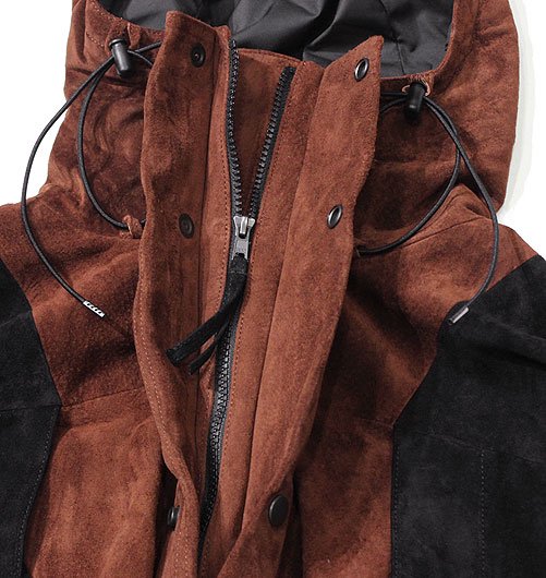 LEATHER MOUNTAIN PARKA（レザーマウンテンパーカ） - seven by seven