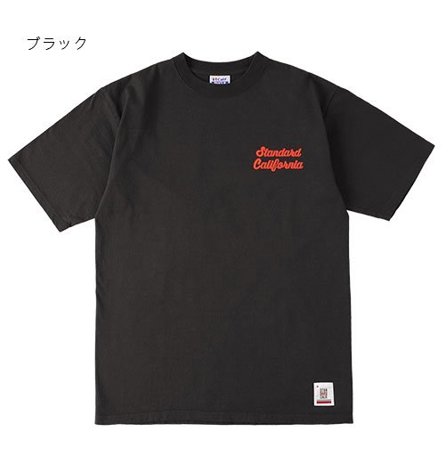 SD HEAVYWEIGHT SCRIPT LOGO T（SDヘヴィーウェイトスクリプトロゴティー） - STANDARD CALIFORNIA（ スタンダードカリフォルニア） - インディゴ 富山市 聖林公司正規取扱店（取扱ブランド：ハリウッドランチマーケット・ササフラス・クレッタルムーセン・