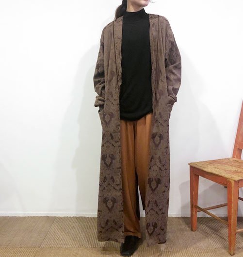 Jacquard Dressing Gown（ジャガードドレッシングガウン）[21-880119