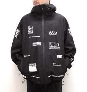 GORE-TEX WM LOGO RANDAM PRINTED MOUNTAIN PARKAWhite Mountaineeringʥۥ磻ȥޥƥ˥󥰡