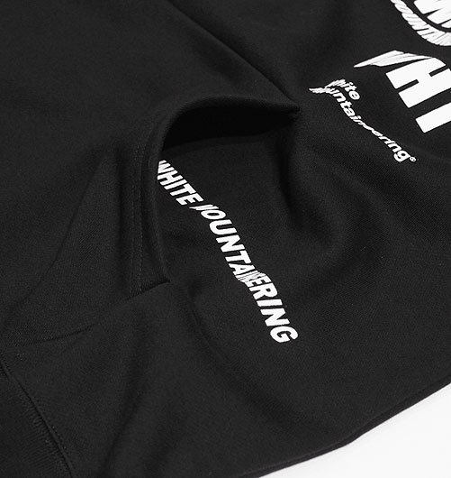 WM LOGO RANDAM PRINTED HOODIE（ホワイトマウンテニアリングロゴランダムプリンテッドフーディー） - White  Mountaineering（ホワイトマウンテニアリング） - インディゴ 富山市  聖林公司正規取扱店（取扱ブランド：ハリウッドランチマーケット・ササフラス・クレッタル ...