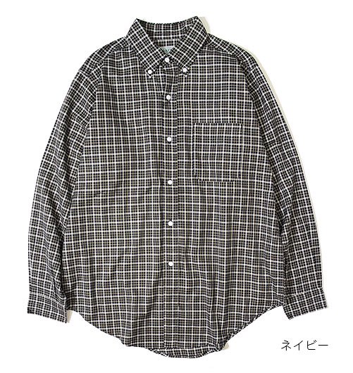 Green Thumb Shirt（グリーンサムシャツ）”Graph Check” - SASSAFRAS