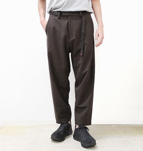 WM×GRAMICCI WOOL DARTED PANTS（ホワイトマウンテニアリング×グラミチ 