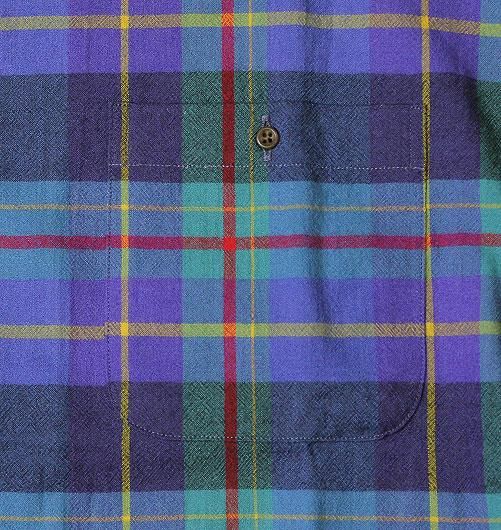 OPEN COLLAR（オープンカラー）”WINTER MADORAS” - BROWN by 2