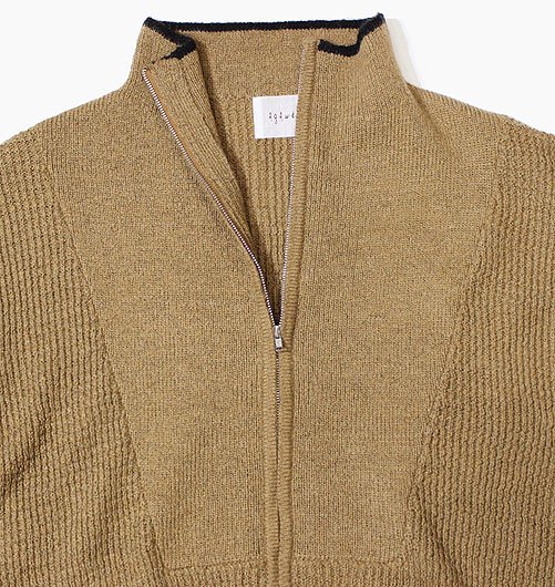 Knit Zip Onepiece（ニットジップワンピース）[21-440147] - AgAwd