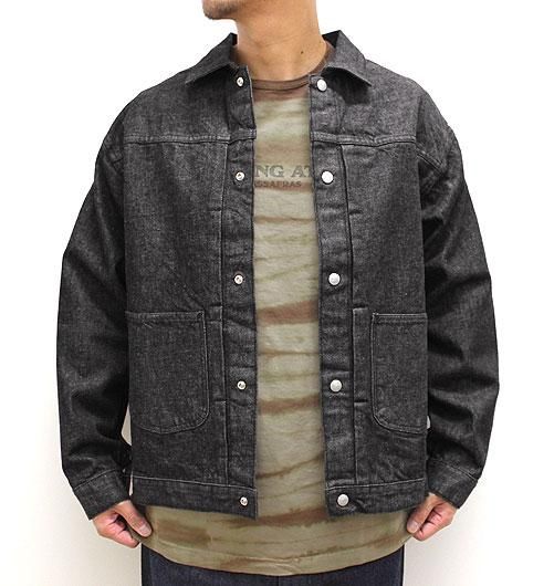 Gardeners Jacket（ガーデナーズジャケット）”13.5oz Denim” - SASSAFRAS（ササフラス） - インディゴ 富山市  聖林公司正規取扱店（取扱ブランド：ハリウッドランチマーケット・ササフラス・クレッタルムーセン・