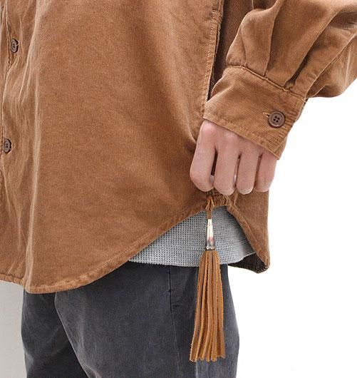 細コールワイドミリタリーシャツタッセル - REMI RELIEF（レミレリーフ