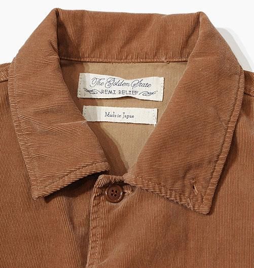 細コールワイドミリタリーシャツタッセル - REMI RELIEF（レミレリーフ