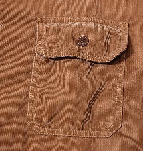 細コールワイドミリタリーシャツタッセル - REMI RELIEF（レミレリーフ