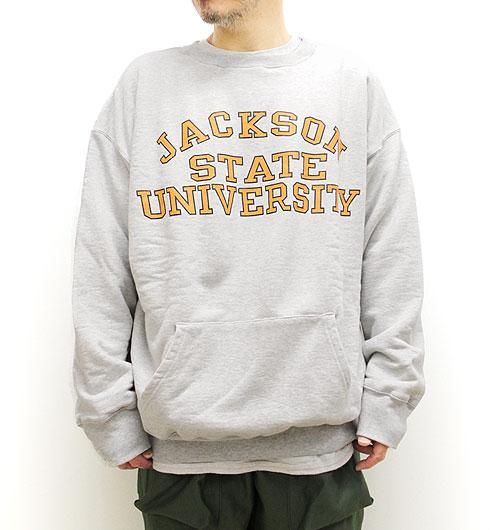 JACKSON STATE UNIVERSITY Sweat（ジャクソンステイトユニバーシティスウェット） - JACKSON MATISSE（ ジャクソンマティス） - インディゴ 富山市 聖林公司正規取扱店（取扱ブランド：ハリウッドランチマーケット・ササフラス・クレッタルムーセン・