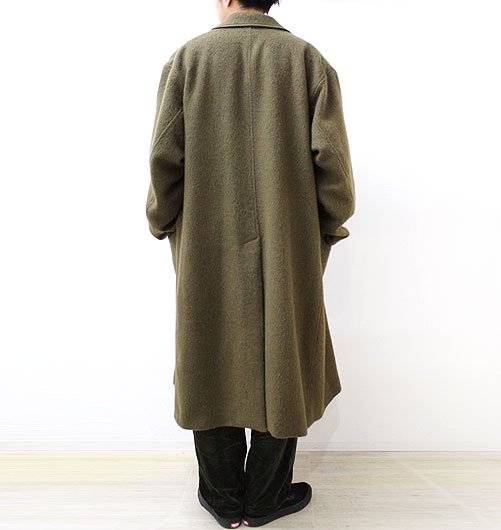 DOUBLE CHESTER COAT（ダブルチェスターコート）-Mohair mosser