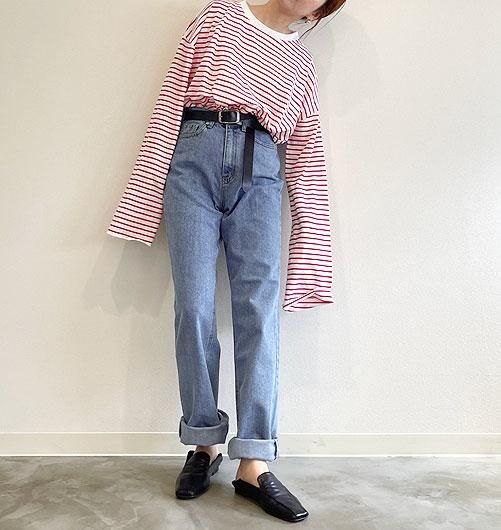 Straight Wide Denim（ストレートワイドデニム）[22-110062