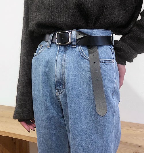 Flat Leather Belt（フラットレザーベルト）[22-980063] - AgAwd