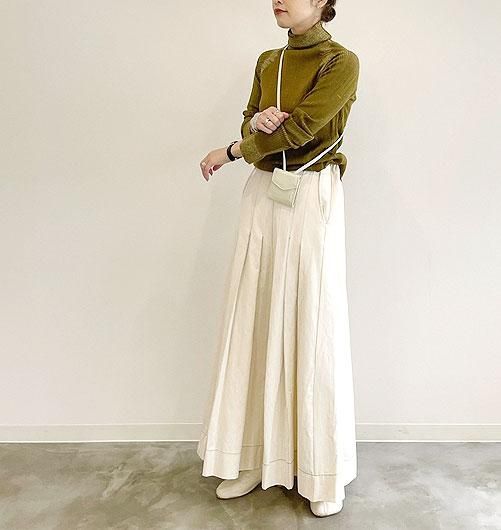 Stitch Tuck Skirt（ステッチタックスカート）[22-330021