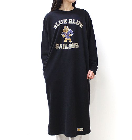 RUSSELL BLUE BLUE BULLDOG ONE PIECE SWEAT（ラッセルブルーブルー