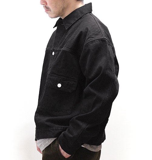 1ST TYPE BLACK DENIM JACKET（ファーストタイプブラックデニム