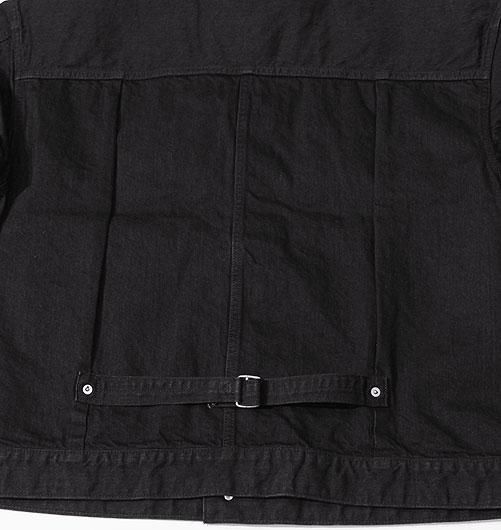 エンジニアドガーメンツ ファーストタイプ ジャケット ブラック M 1ST TYPE BLACK DENIM JACKET（ファーストタイプブラックデニム