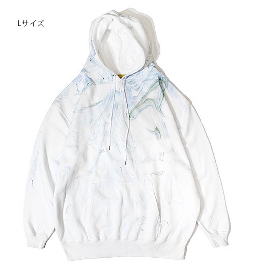 PULLOVER HOODIE（プルオーバーフーディー）-Hydro dip dyeing