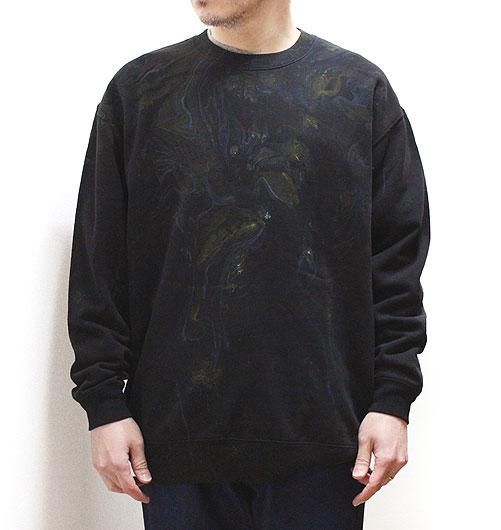 PULLOVER SWEAT（プルオーバースウェット）-Hydro dip dyeing- - seven