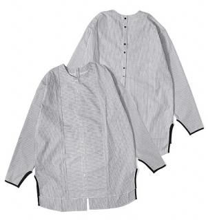 2way Stripe Shirtʥġȥ饤ץġ[22-770031]AgAwdʥɡ