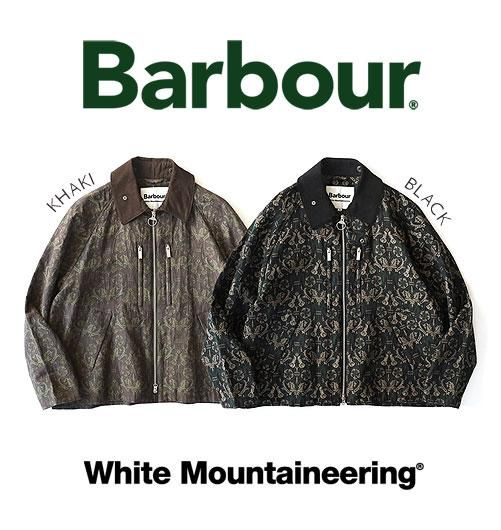 WM×BARBOUR BOTANICAL JACQUARD TRANSPORT JACKET（ホワイト ...