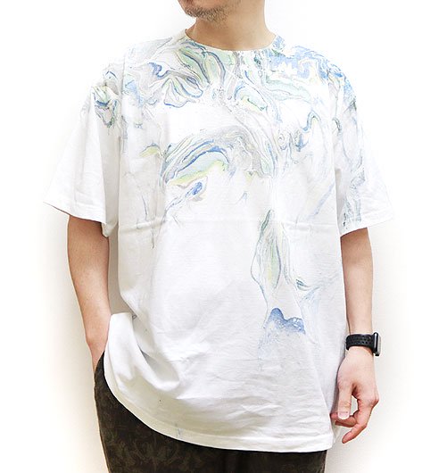 HALF SLEEVE TEE（ハーフスリーブティー）-Hydro dip dyeing- - seven