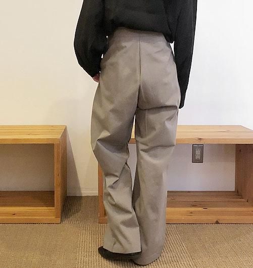 Cotton Tuck Pants（コットンタックパンツ）[2217-220226