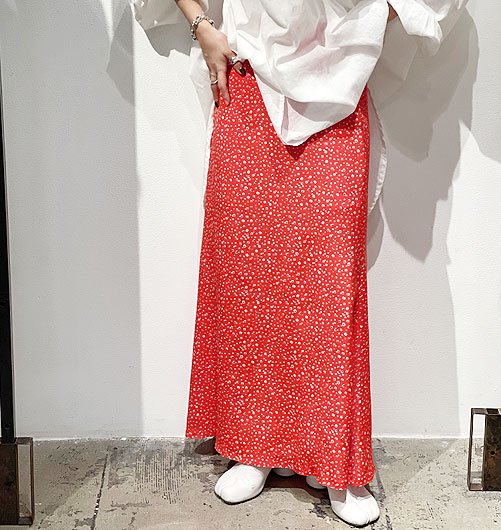 Flower Skirt（フラワースカート）[2217-330239] - AgAwd（アガウド） - インディゴ 富山市  聖林公司正規取扱店（取扱ブランド：ハリウッドランチマーケット・ササフラス・クレッタルムーセン・