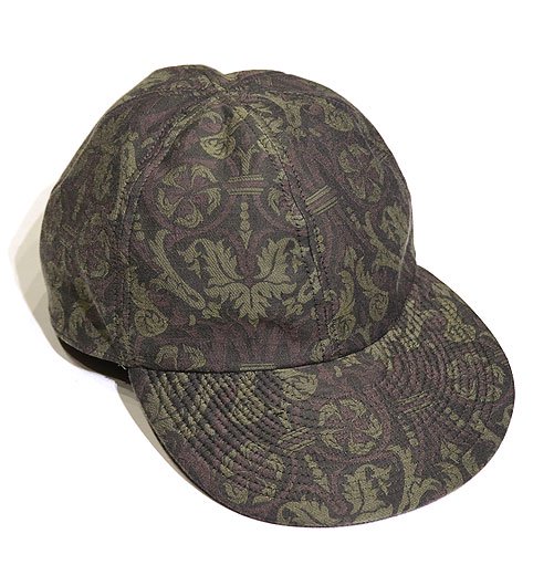 BOTANICAL JACQUARD ARMY CAP（ボタニカルジャガードアーミーキャップ） - White Mountaineering（ ホワイトマウンテニアリング） - インディゴ 富山市 聖林公司正規取扱店（取扱ブランド：ハリウッドランチマーケット・ササフラス・クレッタルムーセン・