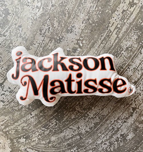 jackson Matisse Logo Cushion（ジャクソンマティスロゴクッション