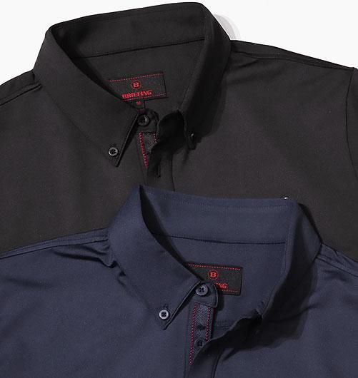 【極美品】ブリーフィング BRIEFING メンズバックラインボタンダウンシャツ MENS BACK LINE BD SHIRT（メンズバックラインボタンダウン